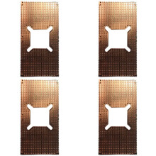 4X pour RTX 3060 3080 3090 Fond de Panier Pur Cuivre Dissipateur de Chaleur Carte Graphique Mémoire Radiateur Auxiliaire 90X180MM (5mm)