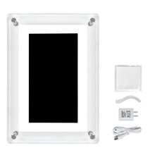 5 Inch Digitale Fotolijst 1200mAh IPS Scherm 4G Geheugen Digitale Fotolijst Desktop Videospeler US-Stekker