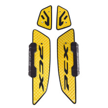 Para PCX160 PCX125 2025, Pedal de Liga de Alumínio Modificado, Antiderrapante, Dourado