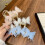 Modieuze acrylvlinderhaarclip, multifunctioneel-Blauw 5
