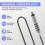 4 Digital Universal Lock USB Laptop Security Cable Lock for Computer 2