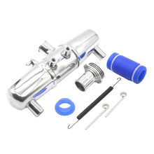 Suitable for HPI SAVAGE 1/8 RC Remote Control Model Car, 4.6/5.9 Exhaust Pipe with Double Rear Holes