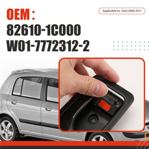 Inside Interior Door Handle Left 82610-1C000 for  Getz 2006-2011 Car Accessories 2
