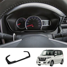 Adesivo para Moldura de Painel de Instrumentos de Carro, Faixa de Acabamento de Instrumento para ROOMY 2022 RHD, Preto Brilhante