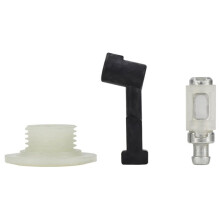 20Pcs Oil Pump Filter Pipe Hose Oil Nozzle Turbine Kit for 4500 5200 5800 45CC 52CC 58CC Chainsaw Spare