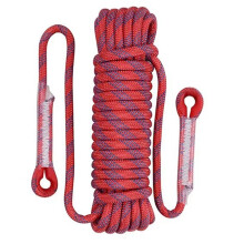 12 mm Säkerhets-Livsrep Klätter-Rep Static Rock Bergsbestigningsrep Utomhus Survival Escape Car Rescue Rött 10M