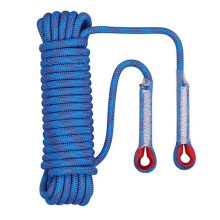 12 mm Säkerhets-Livsrep Klätter-Rep Static Rock Bergsbestigningsrep Utomhus Survival Escape Car Rescue Blå 20M