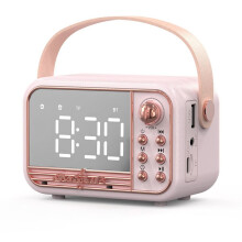 Alarm Clock 5.0 Speaker Support TF Card U Disk AUX 3D Sound Balance Diffusion Type Alarm Clock Speaker A