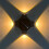 Refletor solar de parede – Refletor à prova d'água com iluminação para cima e para baixo. 1