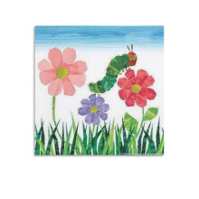 Conjunto de pôsteres em tela de 50x50cm com obras de Eric Carle