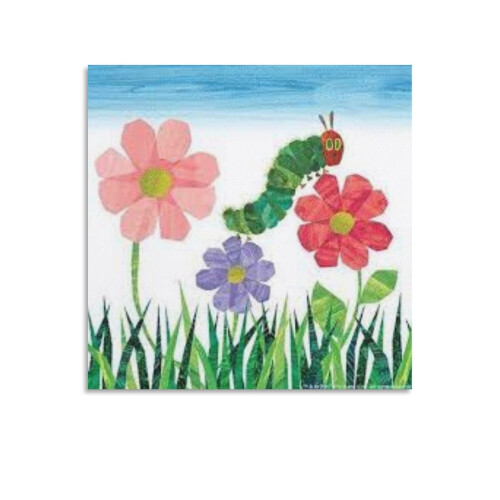 Σετ Εκτυπώσεων Τέχνης Eric Carle – Αφίσα σε καμβά 20x20 ιντσών