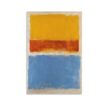 Mark Rothko Leinwanddruck in Gelb, Rot und Blau, 24 x 36 Zoll