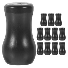 Pomelli per cordino di azionamento per tende in PVC nero – 12 pezzi