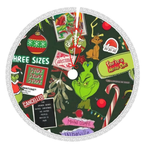 Kerstboomrok 76 cm (30 inch) Polyester Feestdecoratie