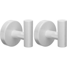 2-teiliges Handtuchhaken-Set aus Edelstahl