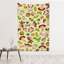 Tapeçaria de parede Toy Story em poliéster, 152 x 102 cm (60 x 40 polegadas)