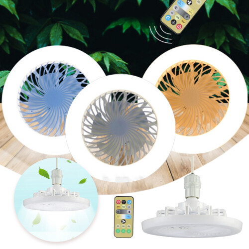 Deckenventilator mit Licht, 220 V, 3-farbig dimmbar