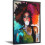 Tableau abstrait Reine Noire 24 x 36 pouces 1