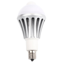 Ampoule LED E17 à détecteur de mouvement 9W blanc chaud
