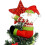 Elf Tree Topper Christmas Decor Red Green 1