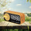 Mirror Digital Alarm Clock Timer Rechargable Wireless Clock Alarms Speaker Subwoofer Desktop LED Clock A 5