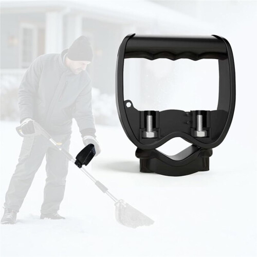 Ergonomic Back Saving Tool Handle Attachment for Long Tools-Labor-Saving Grip, Universal Fit for Snow Shovels 2