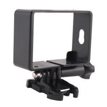 Beschermende Behuizing Zijrandframe voor  Yi Xiaoyi Action Sport Camera-Accessoires Zwart