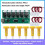 Humidifier Module Kit Ultrasonic Nebulizer Mist Driver Circuit Board with 6 Nozzle Interface Nebulizing Control Board B 4
