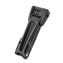 Anti-Theft Folding Bike Lock with Air Tag Bracket, High Security Combination Lock for E-Bikes and Scooters