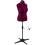 (Medium (UK 16-22)) Adjustable Dressmakers Dummy, 8 Part, Plain Wine, Available in 3 Sizes 1