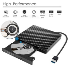 Externe dvd-brander - ONEVER - USB 3.0 - Zwart - Hoge snelheid