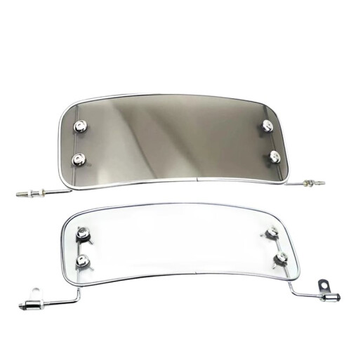 Universal Motorcycle Windshield Windscreen Deflector 3.0pmma Spoiler Windshield Cover High-Definition Modification B 2