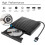 Externer DVD-Brenner – ONEVER – USB 3.0 – Schwarz – Hohe Geschwindigkeit 1
