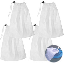 bolsas de filtro de malla fina para aspiradora de piscina de 3223 cm – con cordón ajustable