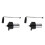 2X Wind Hydraulic Generator Hand Crank Dynamo Miniature Hand Crank Emergency  Dynamo Motor 2