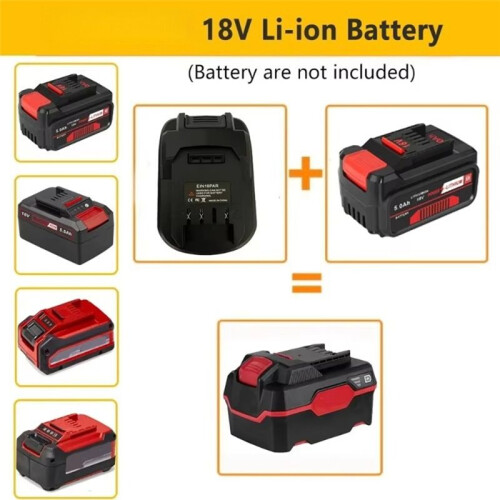 Battery Converter Adapter EIN18PAR for  18V Li-Ion Battery for Parkside Tools