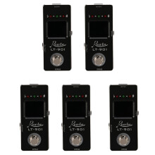 5X Rowin Lt-901 Guitar Tuner Effect Pedal  Chromatic True Bypass Lcd Display Digital Pedal Guitar Parts Accessories