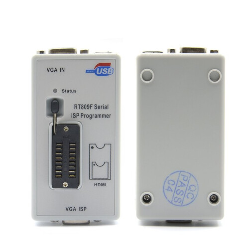 RT809F Serieller ISP-Programmer Universeller BIOS-Programmer mit Vollständigen Adaptern, EDID-Kabel und ICSP-Unterstützung für EEPROM, MCU, LCD 1