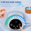 Electric Enema Kit for Colon Cleanse, Adjustable Water Flows with LCD Display, Multi-Nozzle Enema Cleanser 2