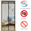 Σήτα κουνουπιών - YYV - 140x210cm - Fiberglass - Μαγνητικό κλείσιμο - Μαύρο 1