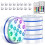 Submersible LED Light, Waterproof Underwater Multi-colour Pool Projector with Remote Control, Above-Ground Pool Lighting (4 Pcs) 1
