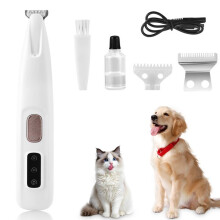 Tosatrice elettrica - TTLIFE - Silenziosa - Impermeabile - LED - Per cani e gatti