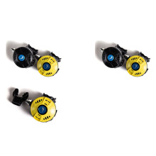 3X Scuba Diving 2Nd Stage Regulator Professional Underwater Scuba Dive Octopus Regulator Equipment Accessory-Yellow