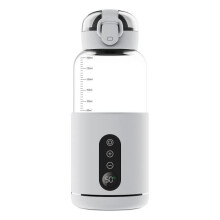 Scaldabiberon - Bianco - 300 ml - Senza fili - Temperatura regolabile - Portatile