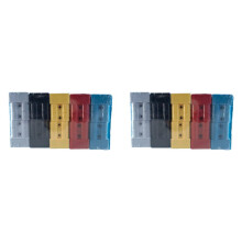 20 Piezas Conector de Enchufe Estilo para Anderson 50A con Kit de Conectores RáPidos de Carga de BateríA de Carretilla Elevadora con Manejar para