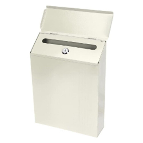 2X Mailbox Office Mailboxes Mail Boxes Outdoor Wall Mounted Mailbox Locking Mailbox Wall- Mounted Key Drop Box Mailboxes
