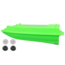 Werkzeugloses DIY-Spielzeug-Bootsgehäuse aus Kunststoff,-Grün