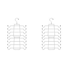 2X Tank Top Hanger,Space Saving Hangers,Non-Slip Hanging Sport Holder,Closet Organizers and Storage