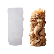 Cartoon Sea Maiden Silicone Mold for Handmade Candle-GJ 160