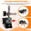 Air Compressor Pump Accessories Four-Hole Automatic Pressure  Assembly with American Connector 3